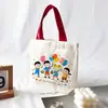 Bolsa de Lona Presente de Mão em estoque Crianças Estudantes Jardim de Infância Bolsa de Lona Padrão Cartoon Aniversário Casamento Bolsa de Presente