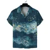 2026 Verano Nuevo Estilo de Comercio Exterior Camisa Casual de Manga Corta con Estampado 3D para Hombre Estilo Hawaiano Camisa de Cuello Cubano para Hombre