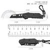 Navaja Plegable Camping Navaja Portátil Navaja Multiusos para Exteriores Navaja de Defensa Personal Mini Navaja para Frutas
