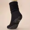 Calcetines Populares de Media Pantorrilla Transfronterizos para Hombres y Mujeres, Calcetines de Felpa de Color Sólido de Moda, Calcetines de Aguja Gruesa, Medias Deportivas Transpirables al por Mayor