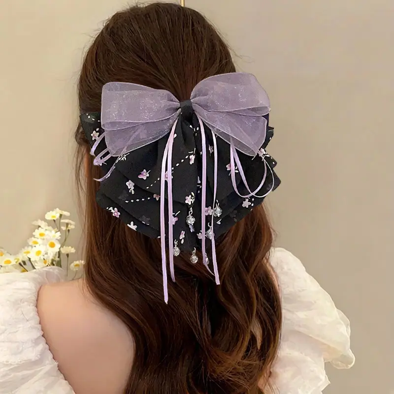 紫黑碎花