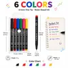 Set de bolígrafos delineadores de colores a base de agua más vendido transfronterizo con punta de fibra de 0.5 mm para uso artístico estudiantil y marcadores de dibujo