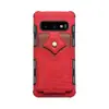 Para Samsung S10plus S10 Samsung note89 Cartera tipo libro con tarjetero y tapa de hoja de arce para teléfono