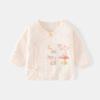 Roupas Meia-Costas para Bebê Recém-nascido Roupas Íntimas para Bebê Algodão Sem Ossos Camada de Ar Primavera e Outono Pijama Roupas de Monge Jaqueta Recém-nascido