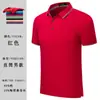 Overol tipo polo de fábrica directa camiseta logo manga corta ropa de trabajo empresarial solapa ropa de clase impresión bordado