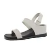 Sandálias Quadradas Minimalistas de Tira Única para Mulheres, Adequadas para Uso ao Ar Livre, Nova Moda Primavera Salto Plataforma, Design Elegante de Bico Aberto que Aumenta a Altura