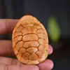 Souvenir de Navidad Talla en Madera de Ciprés Llavero Colgante Navideño Productos de Madera del Zodiaco de Dibujos Animados Dragón, Serpiente y Año del Caballo
