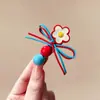 2025 Versión Coreana Pinza para el Cabello con Lazo de Flor Dulce Pinza para el Flequillo Lazo para el Cabello de Niña Pequeña Accesorio para el Cabello Estilo Nuevo