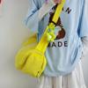 Bolsa Transversal Leve para Viagem e Armazenamento para Mulheres, Estilo Relaxado, Grande Capacidade, Ombro Único para Esportes ao Ar Livre, Yoga, Fitness, Bolsa de Bagagem