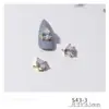 LZ Nueva Joyería de Circonita para Arte de Uñas Alas de Pegaso Perla Unicornio Oscuro Lazo Borla Material de Decoración de Uñas