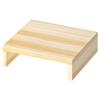 Base de pad para aumentar altura de geladeira, base de suporte de carga, suporte de madeira maciça, mesa para aumentar altura de eletrodomésticos, tapete de madeira para lavadora de chão