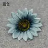 Fábrica fornece flores artificiais para cenas de festival da colheita, cabeças de girassol multicoloridas, decorações de flores de girassol para adereços de fotografia