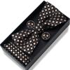 En stock Corbata de Moño Rayada Caja de Regalo para Hombre Empaque Novio MC Anfitrión Vestido de Moño Accesorios de Boda
