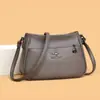 Fábrica de Origen Canguro de Arena Moda Versátil Bolso Cruzado de Hombro Único para Mujer Tendencia Retro Clásico Venta al por Mayor Dropshipping
