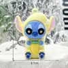 Nuevo Llavero de Muñeca Stitch Caja Sorpresa Stitch Postre Lilo y Stitch Plástico Blando PVC Colgante Pequeño para Mochila Escolar