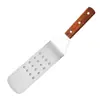 Conjunto de Ferramentas para Churrasco ao Ar Livre Transfronteiriço Espátula para Bife Espátula para Chapa Espátula para Panqueca Teppanyaki Ferramentas para Churrasqueira