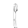Talheres de Aço Inoxidável 1010 Faca para Bife Ocidental, Garfo, Colher, Colher de Café e Sobremesa, Colher de Servir, Garfo, Colher de Sorvete, Estilo Ocidental