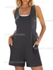 Verano 2025 Nuevo Ropa para Mujer Transfronteriza Europea y Americana Amazon Chaleco de Bolsillo Casual Cómodo de Color Sólido para Mujer