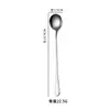 Colher de Aço Inoxidável 1010 Colher para Sorvete de Restaurante Colher para Sobremesa Ocidental Colher de Café Colher para Sobremesa Estilo Ocidental Sorvete