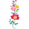 Parche de tela con diseño de flor bordada para ropa de Wintersweet, parche grande de flor de ciruelo para cheongsam, parche caliente de bricolaje, estilo chino, flor de ciruelo
