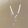Collar con Colgante de Mariposa de Zirconia para Mujer, Accesorio de Lujo Ligero de Verano de Nicho de Gama Alta, Nueva Cadena Popular para Clavícula 2026