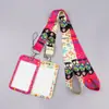 Novo Cordão para Celular Lucky Girl Porta-Cartão Cartão de Ônibus de Estudante Exposição Identificação Tendência Personalizada Capa Protetora de Casca Dura
