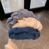 Nova Faixa de Cabelo de Pelúcia 2026 com Borda Larga e Design Plissado, Estilo Fashion de Luxo Leve, Acessório de Cabelo Versátil