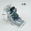 Bisagra Auto-Bloqueante Pequeña de 90 Grados Conector de Acero Inoxidable para Patas de Mesa, Muebles, Mesa de Café Plegable de Ángulo Recto, RV