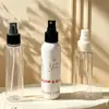 Botella de Spray Transparente de 30 ml, Botella de Spray de Alcohol de 100 ml, Botella de Plástico Rellenable de Muestra de Hidratación para Viaje de 50 ml