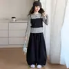 Conjunto de niña 2026 nueva colección de otoño, elegante y casual para niñas mayores, conjunto de dos piezas de otoño estilo coreano