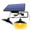 Nueva lámpara de pared solar impermeable para exteriores con control remoto, araña LED, luz para paisaje, patio, jardín, pasillo, comercio electrónico transfronterizo