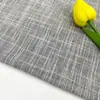 Tela de Algodón y Lino Bambú Tela de Lino Rayada Tela Jacquard de Algodón y Lino Teñida en Hilo Tela para Vestido Estilo Étnico