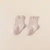 Calcetines para Bebé con Orejas 3D Estilo Coreano 0-3 Meses 6 Recién Nacido Otoño/Invierno Bebé Dibujos Animados Puño Suelto Calcetines de Media Pantorrilla Calcetines Infantiles