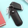 Funda de Cuero Creativa para Disco Flash Funda de Cuero para Almacenamiento Portátil de Memoria USB Llavero Memoria USB Portátil Funda de Cuero Anti-pérdida Funda Protectora