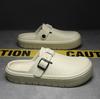Sandalias de Verano para Hombre Nuevas de Eva con Suela Gruesa Antideslizantes Resistentes al Desgaste para Exteriores Moda Casual Playa Zuecos de Punta Cerrada