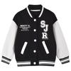 Chaqueta de Uniforme de Béisbol para Niños 2025 Nuevo Estilo Coreano Primavera Chaqueta Casual Suelta Tops para Niños y Niños de Mediana Edad en Stock