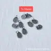 Colgante de Flor de Loto de Plata Sanqi de Plata Vieja de Shanxi Pequeñas Flores Accesorios Componentes para Manualidades y Joyería DIY