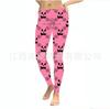 Leggings de primavera y otoño 2022 para mujer, pantalones de yoga con estampado digital 3D creativos de Halloween, leggings de una pieza