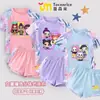 Nuevo Conjunto de Bikini Kpop Demon Slayer para Niñas de Verano para Niños, Traje Conservador de Dos Piezas de Secado Rápido con Protección Solar para Niños Mayores