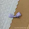 Dulce Original Infantil Color Sólido Lazo Tridimensional Lazo Pequeño Pinza Superior Pinza para el Cabello Pinza de Pato Pinza para el Cabello
