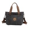 2025 Nova Bolsa de Ombro Bolsa Feminina Moderna Versátil Simples Moda Versão Coreana Grande Capacidade Portátil Bolsa de Lona