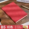 Set de Logotipo de Cuaderno de Piel de Oveja Personalizado A5 Simple Engrosado Bloc de Notas para Estudiantes Bloc de Notas para Oficina de Negocios