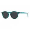 Gafas de Sol Redondas Pequeñas Clásicas Retro Transfronterizas Moda Tachuela Montura Pequeña Gafas de Sol Unisex Modernas Versátiles