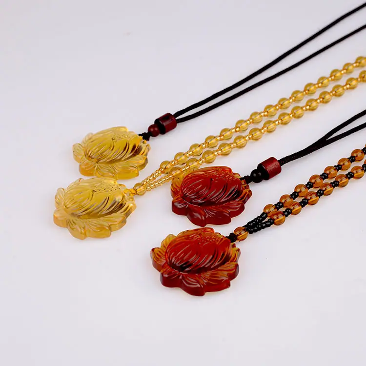 莲花吊坠