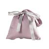 Bolsa de franela personalizada con cordón ajustable para guardar joyas, regalo, bolsa de terciopelo avanzada, bolsa a prueba de polvo, logotipo imprimible