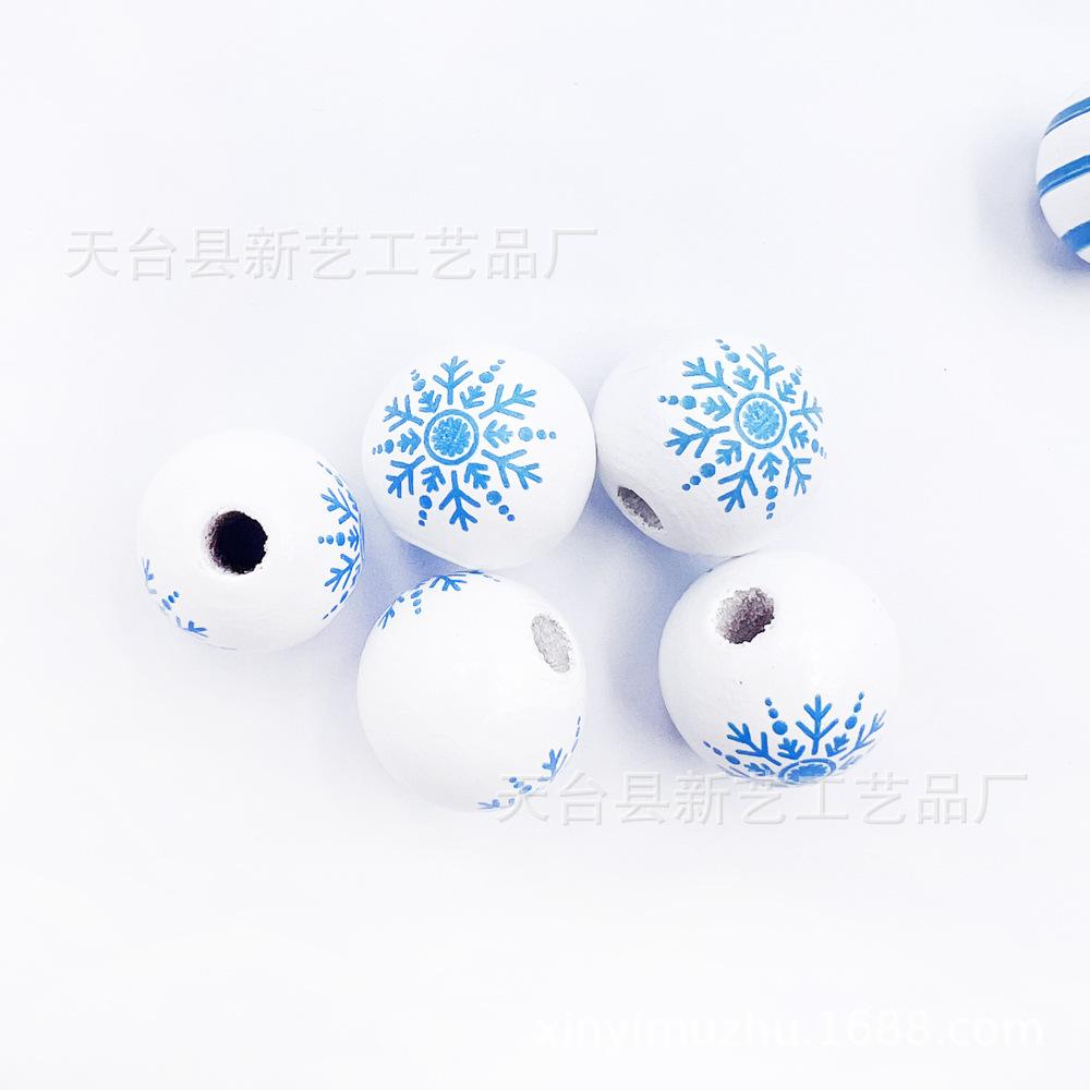蓝色大雪花