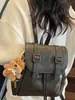 Mochila Casual de Grande Capacidade Estilo Coreano para Mulheres 2025 Nova Mochila Escolar para Estudantes Estilo Universitário Simples e Fashionável Mochila de Viagem
