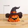 Novidade Transfronteiriça Fantasma Bruxa Abóbora Halloween Resina Criativa Pequenos Enfeites Micro-Paisagem Decorações de Atmosfera para Desktop