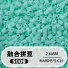 Bolsa de 500g de recambios de cuentas de 2.6mm, 265 colores, cuentas de fusión de alta calidad, venta al por mayor solo para tiendas físicas