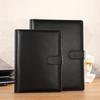 Funda para Cuaderno de Hojas Sueltas A5 con Logo Personalizado, Cuaderno con Hebilla de Cuero Suave, Cuaderno de Regalo para Oficina de Negocios, Caja de Regalo